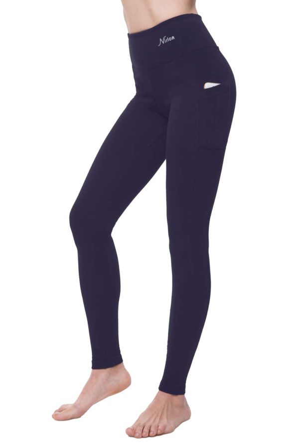 Leggings With Pockets for Women - Ink