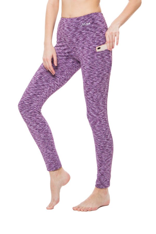 Leggings With Pockets for Women - SD Purple