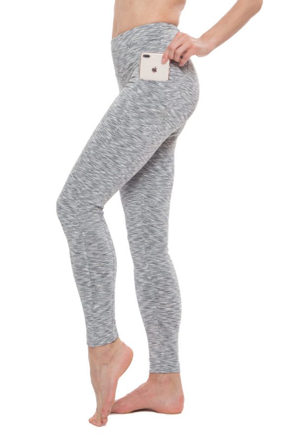 Leggings With Pockets for Women - SD Grey