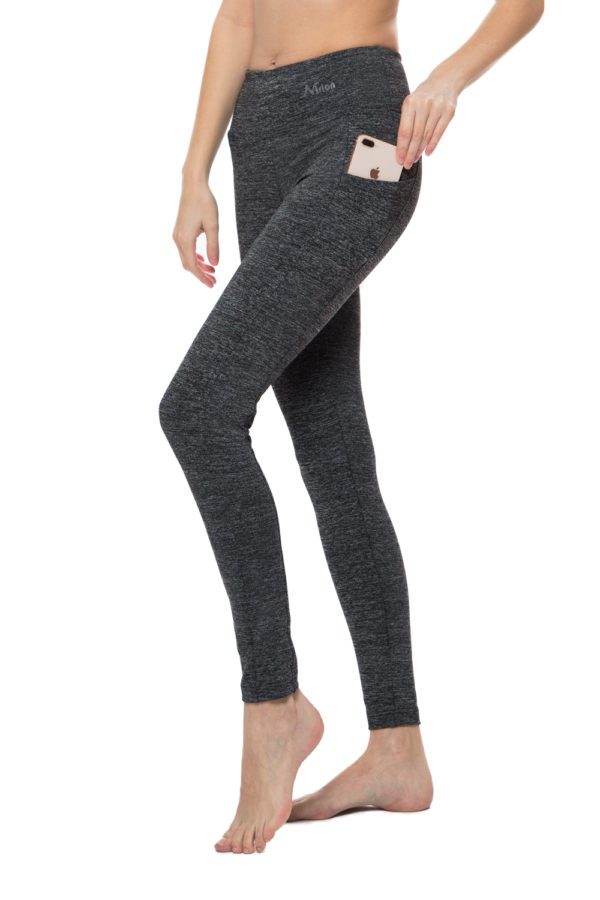 Leggings With Pockets for Women - ME Charcoal