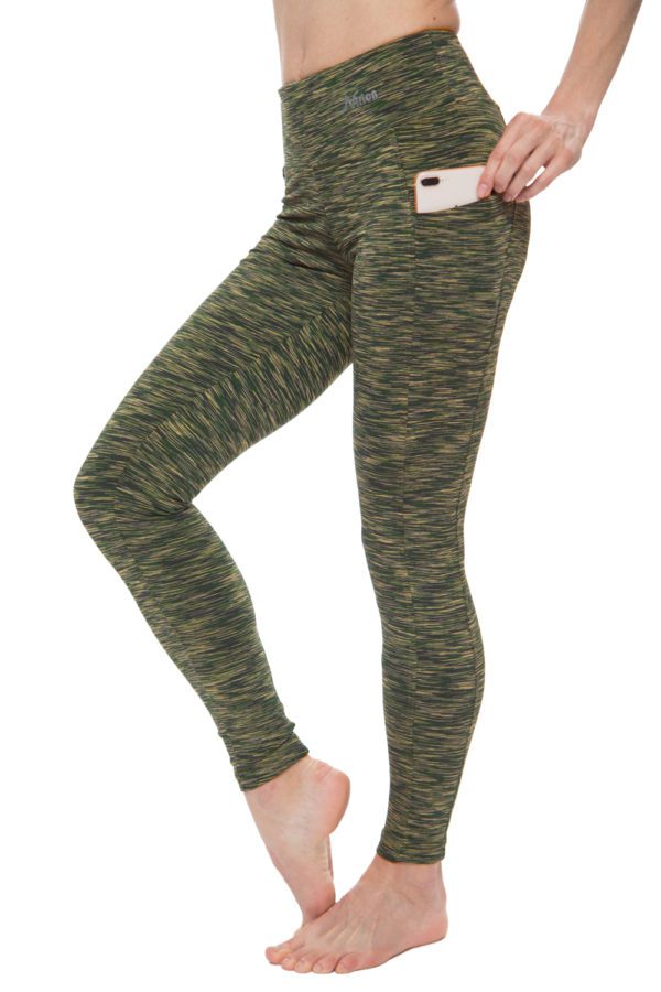 Leggings With Pockets for Women - SD Olive