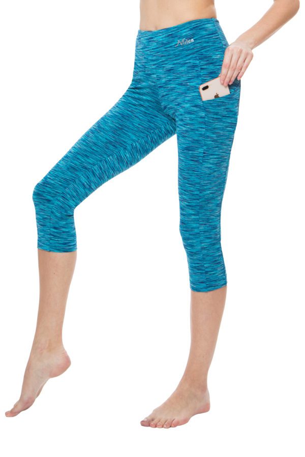 Capri 3/4 With Pockets For Women - SD Teal