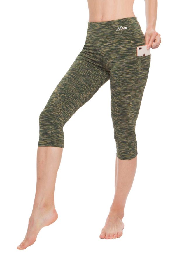 Capri 3/4 With Pockets For Women - SD Olive