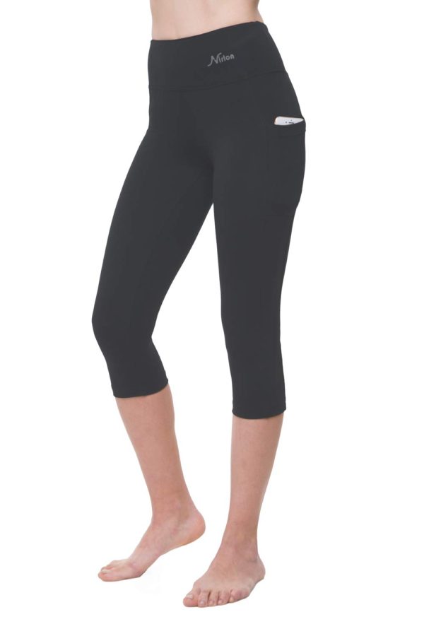 Capri 3/4 With Pockets For Women - Graphite