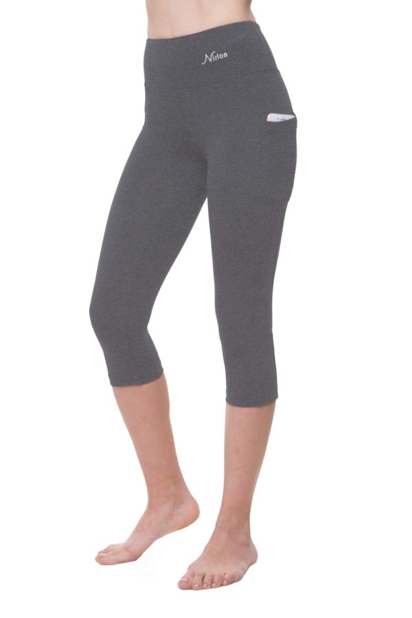 Capri 3/4 With Pockets For Women - Grey