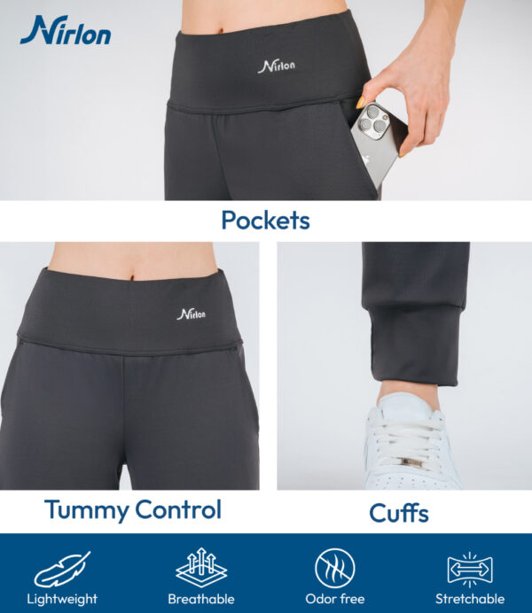 Joggers for Women - Dark Grey - Image 4